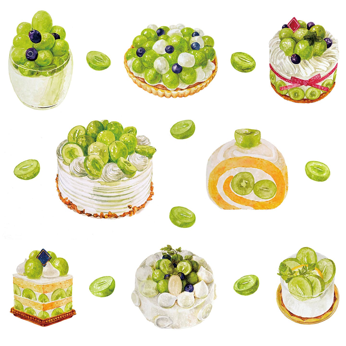 スルスルスル〜✨胃の中へ☕️✨ 無限シャインマスカット😂✨